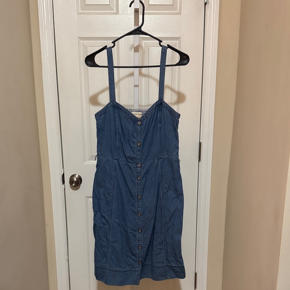 Anthropologie Pilcro chambray dress